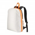 Zaino Porta Pc In Canvas Con Inserti In Ecopelle Ad Alta Visibilita Personalizzabile