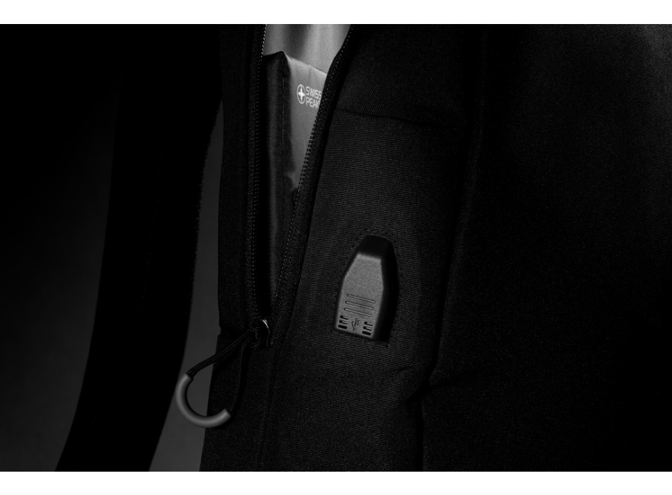 Zaino porta PC RFID e USB A Swiss Peak AWARE™ FullGadgets.com