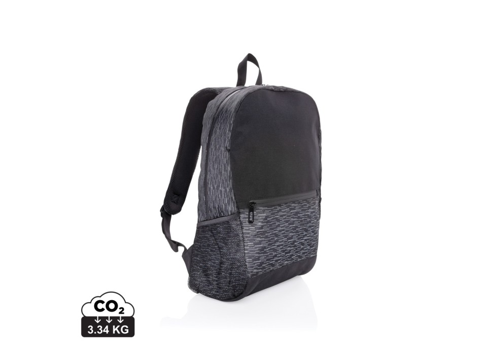 Zaino portacomputer rPET riflettente con tracer AWARE™ FullGadgets.com