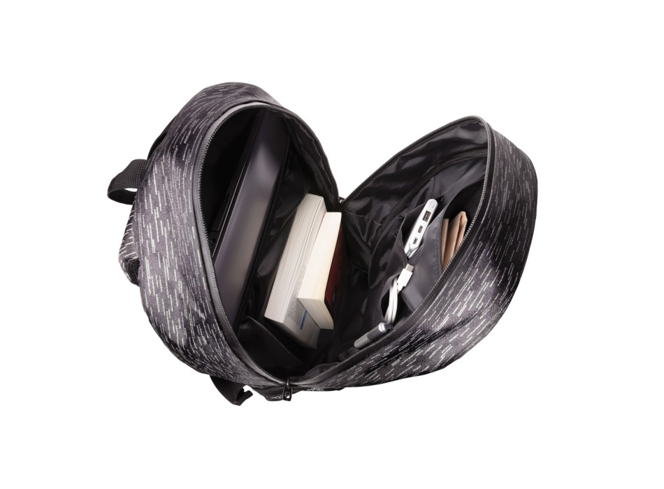 Zaino portacomputer RPET riflettente con tracer AWARE™ FullGadgets.com