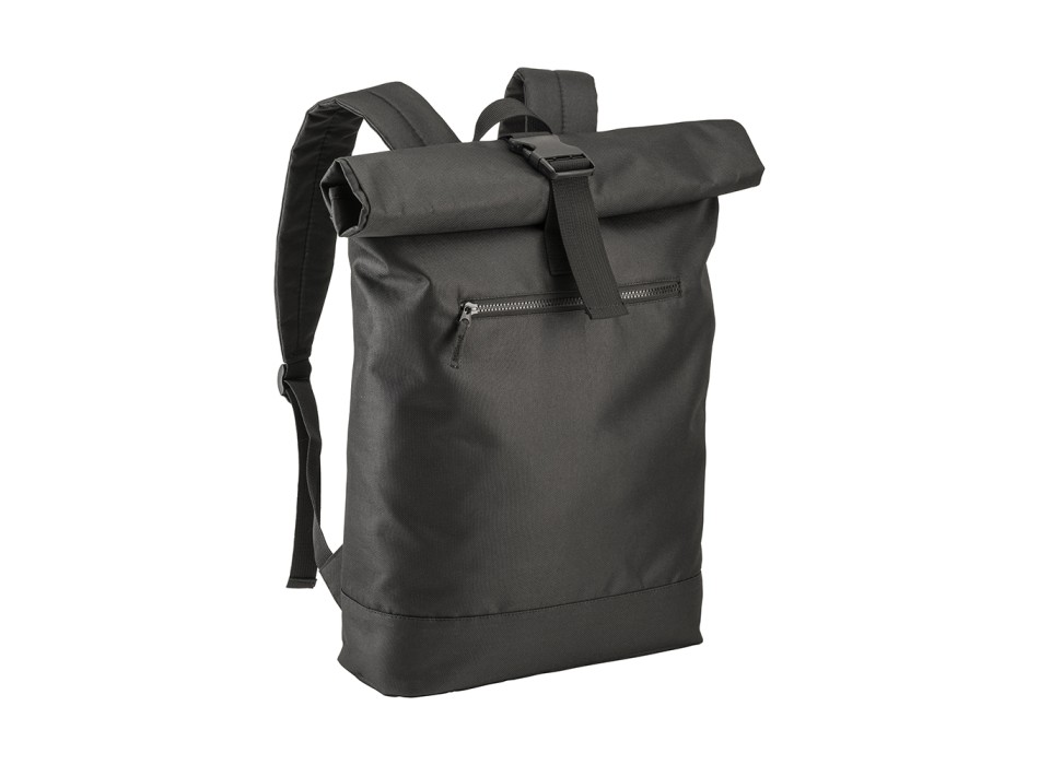 Zaino Roll porta PC (17") in poliestere riciclato R-PET con tasca esterna con cerniera FullGadgets.com