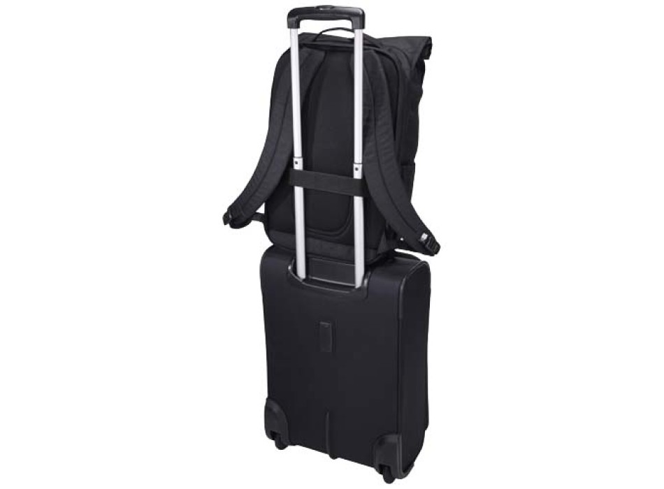 Zaino roll-top espandibile per portatile da 17" in materiale riciclato Case Logic Variate FullGadgets.com