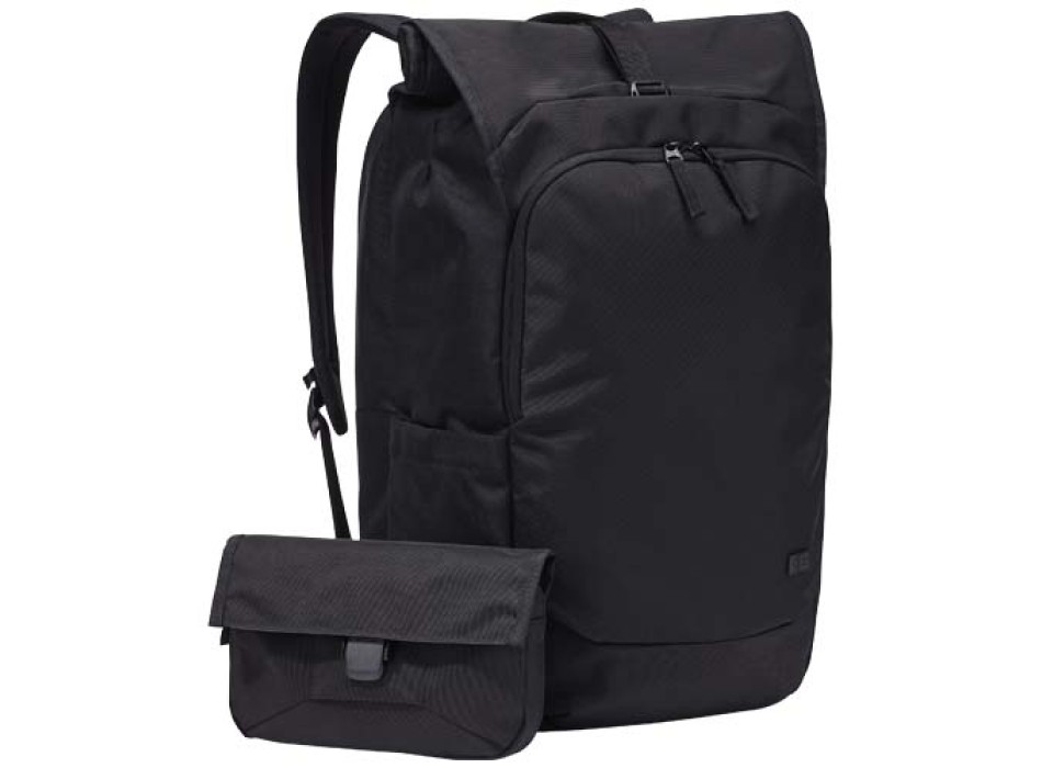 Zaino roll-top espandibile per portatile da 17" in materiale riciclato Case Logic Variate FullGadgets.com