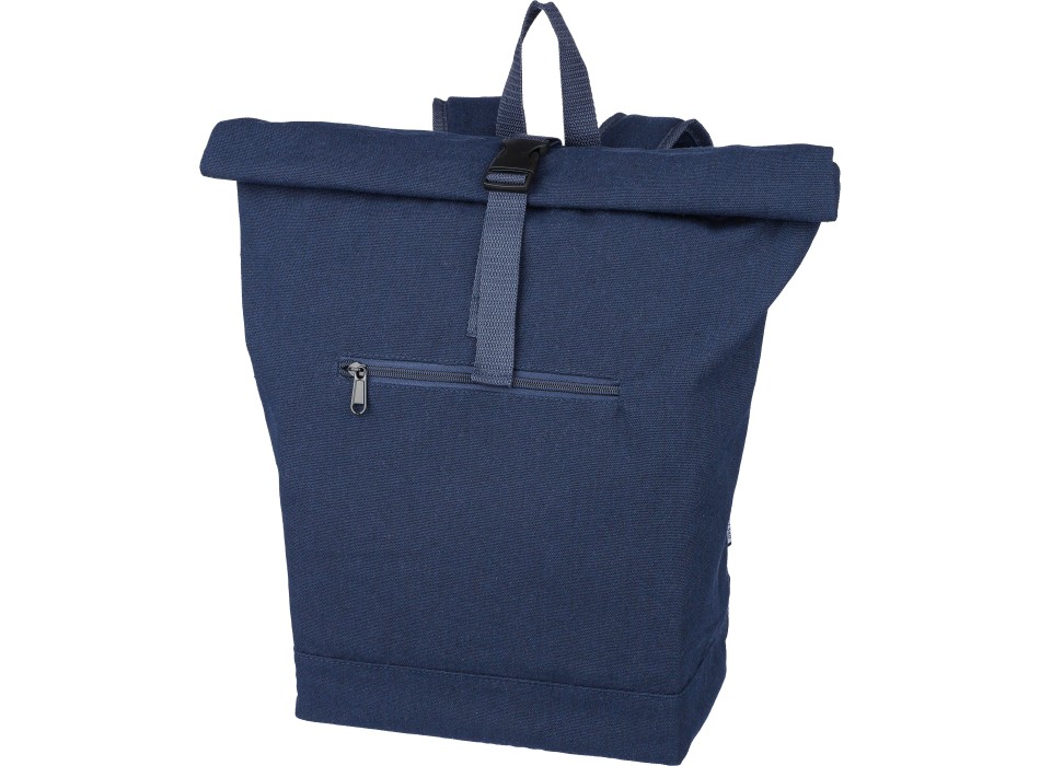 Zaino roll-top in policotone riciclato 330 g/m2 Thaddeus FullGadgets.com