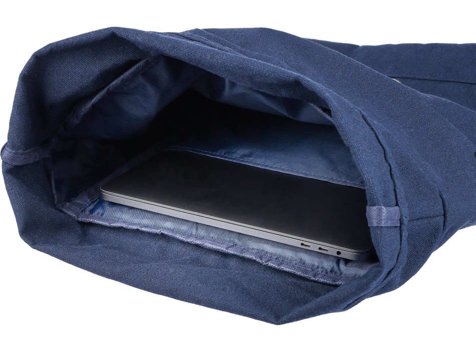 Zaino roll-top in policotone riciclato 330 g/m2 Thaddeus FullGadgets.com