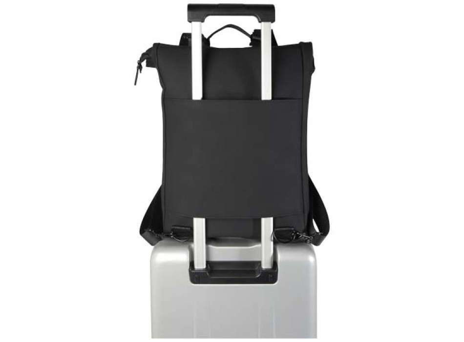 Zaino roll-top per portatile da 15,6" riciclato certificato GRS da 12 litri Turner FullGadgets.com