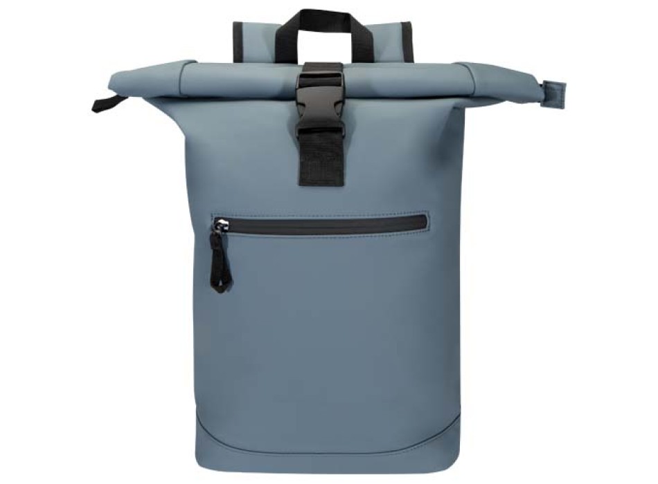 Zaino roll-top per portatile da 15" in materiale riciclato certificato GRS da 18 litri Resi Plus FullGadgets.com