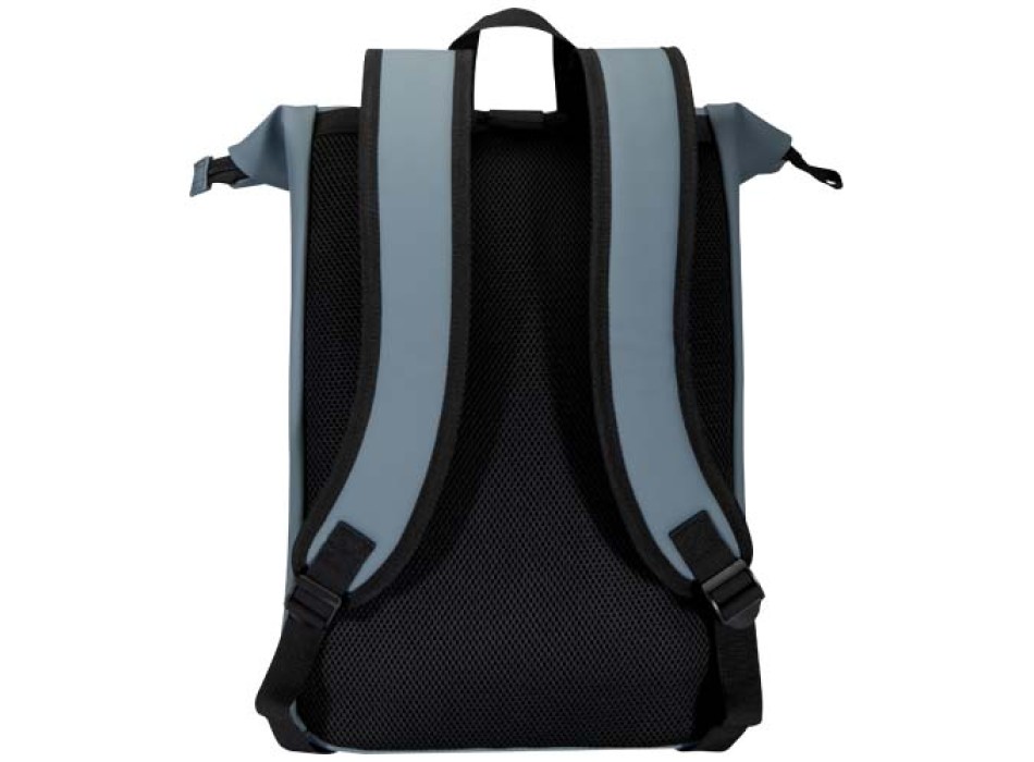Zaino roll-top per portatile da 15" in materiale riciclato certificato GRS da 18 litri Resi Plus FullGadgets.com