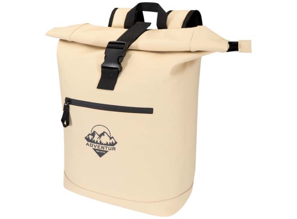 Zaino roll-top per portatile da 15" in materiale riciclato certificato GRS da 18 litri Resi Plus FullGadgets.com