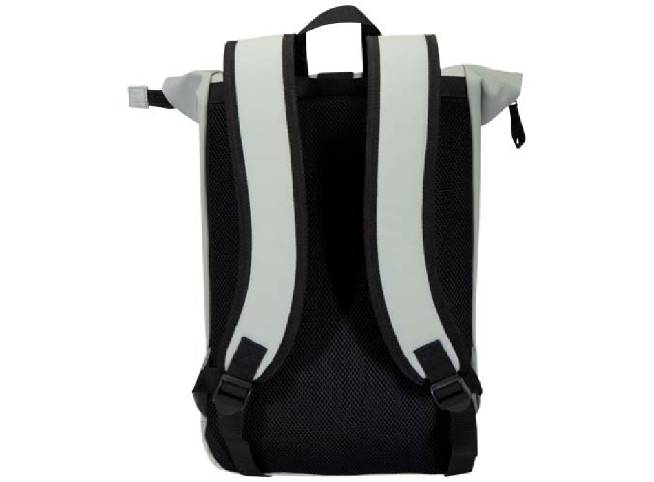 Zaino roll-top per portatile da 15" in materiale riciclato certificato GRS da 18 litri Resi Plus FullGadgets.com
