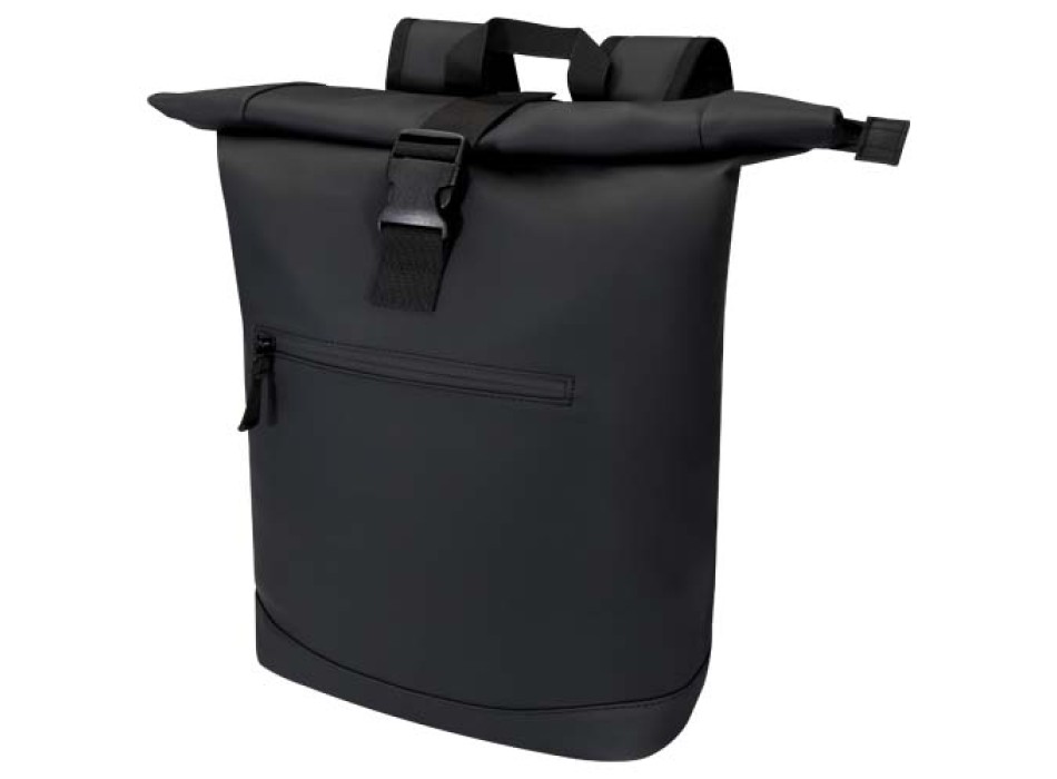 Zaino roll-top per portatile da 15" in materiale riciclato certificato GRS da 18 litri Resi Plus FullGadgets.com