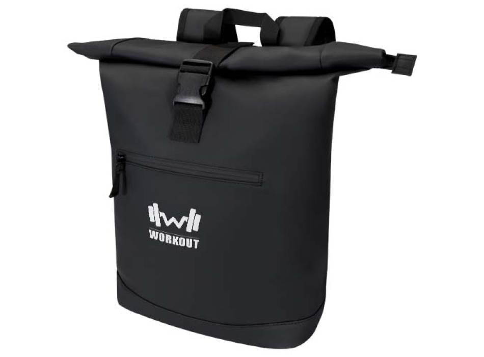 Zaino roll-top per portatile da 15" in materiale riciclato certificato GRS da 18 litri Resi Plus FullGadgets.com