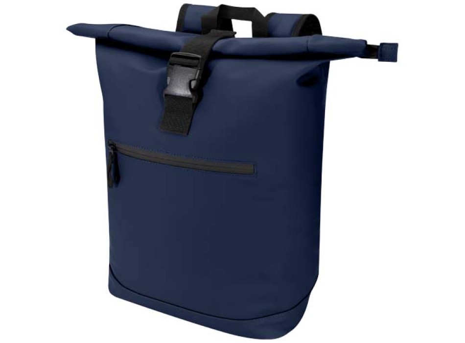 Zaino roll-top per portatile da 15" in materiale riciclato certificato GRS da 18 litri Resi Plus FullGadgets.com