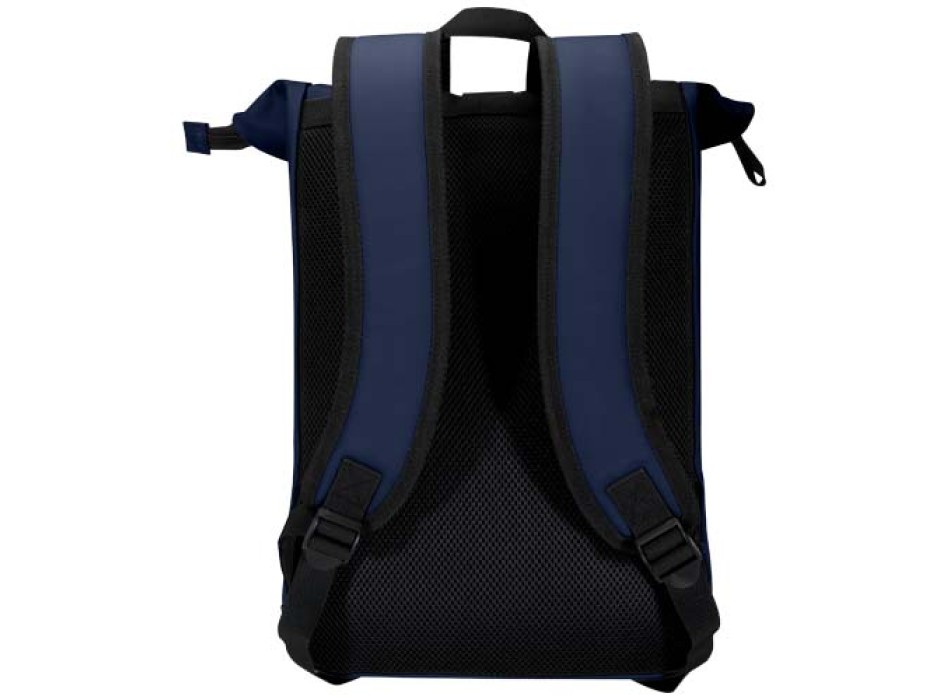Zaino roll-top per portatile da 15" in materiale riciclato certificato GRS da 18 litri Resi Plus FullGadgets.com