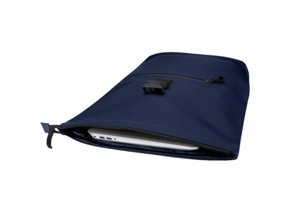 Zaino roll-top per portatile da 15" in materiale riciclato certificato GRS da 18 litri Resi Plus FullGadgets.com
