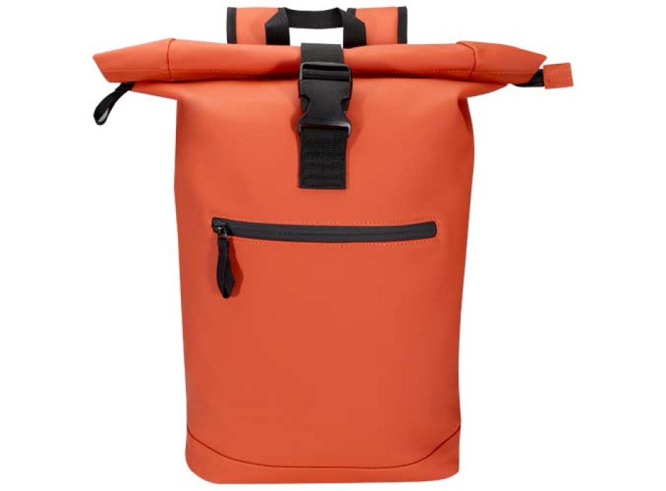 Zaino roll-top per portatile da 15" in materiale riciclato certificato GRS da 18 litri Resi Plus FullGadgets.com