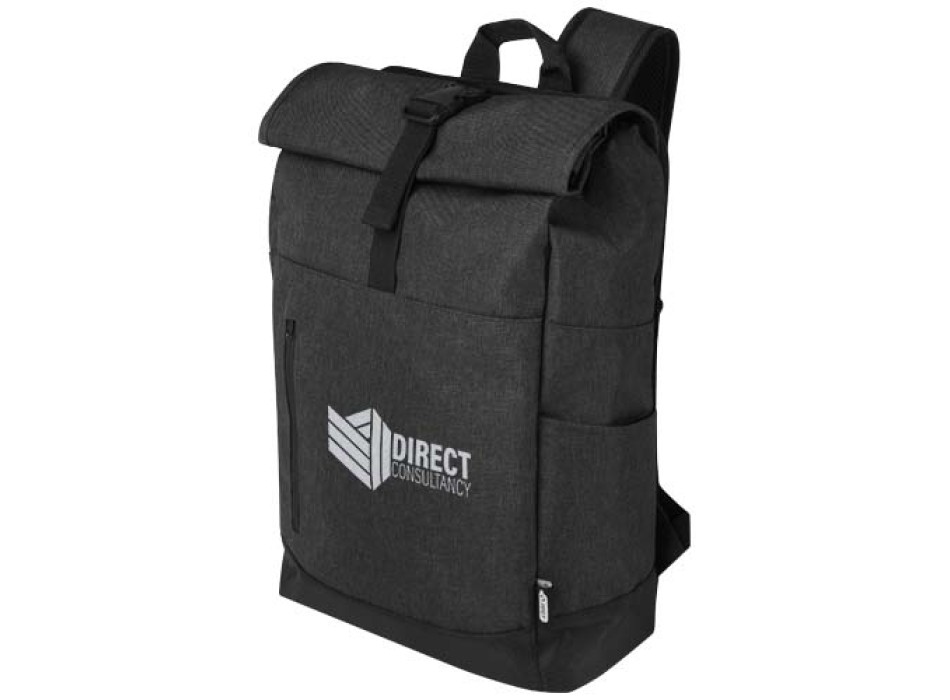 Zaino roll-up certificato GRS per portatile da 15,6" Hoss - 12L FullGadgets.com