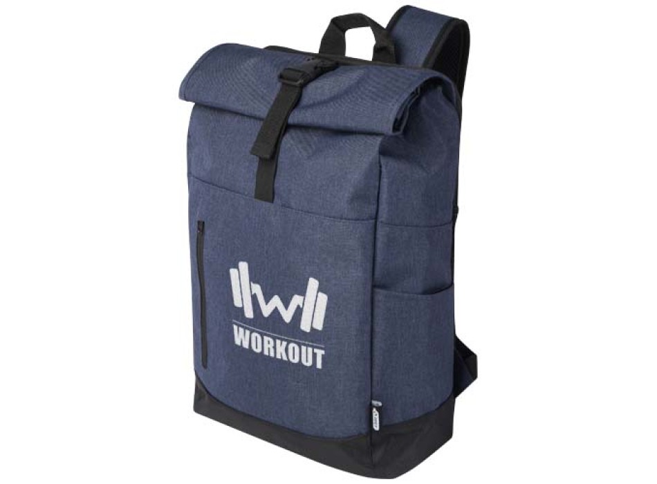 Zaino roll-up certificato GRS per portatile da 15,6" Hoss - 12L FullGadgets.com
