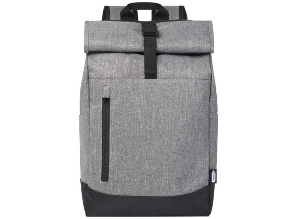 Zaino roll-up certificato GRS per portatile da 15,6" Hoss - 12L FullGadgets.com