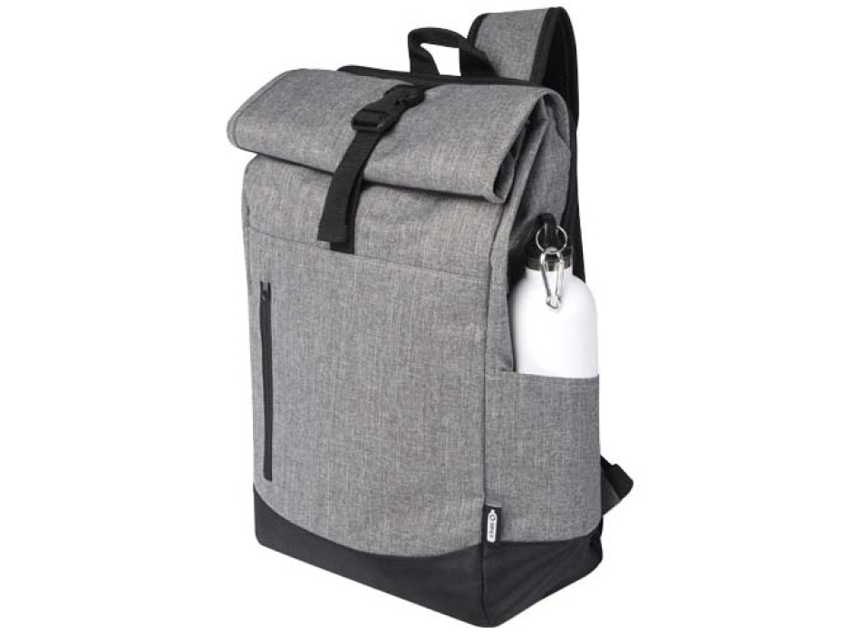 Zaino roll-up certificato GRS per portatile da 15,6" Hoss - 12L FullGadgets.com