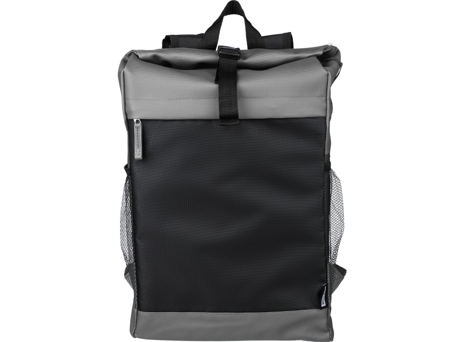 Zaino rolltop in poliestere 600 D rPET Yani FullGadgets.com