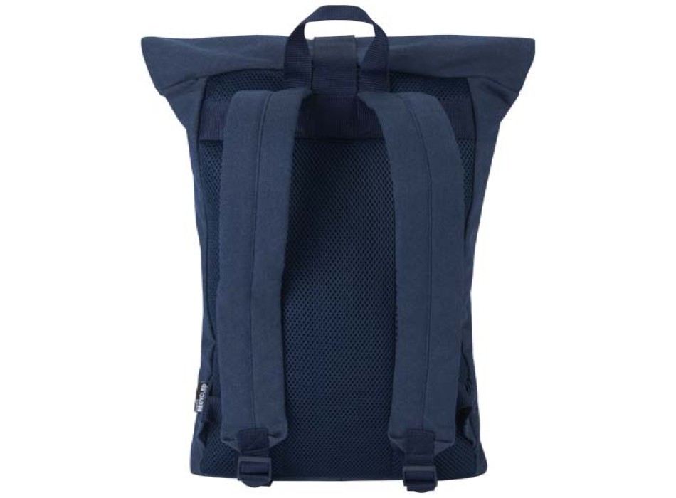 Zaino rolltop per portatile da 14" in materiale riciclato Recanvas - 16L FullGadgets.com