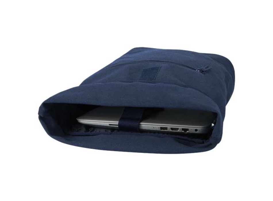 Zaino rolltop per portatile da 14" in materiale riciclato Recanvas - 16L FullGadgets.com
