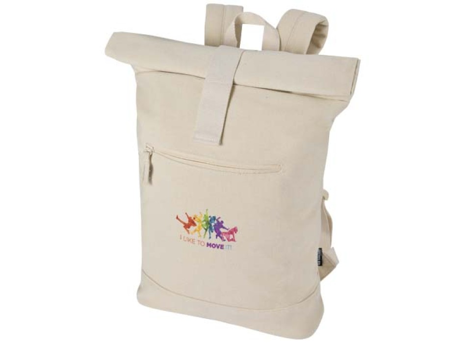 Zaino rolltop per portatile da 14" in materiale riciclato Recanvas - 16L FullGadgets.com