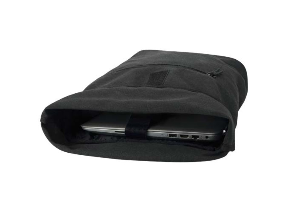 Zaino rolltop per portatile da 14" in materiale riciclato Recanvas - 16L FullGadgets.com