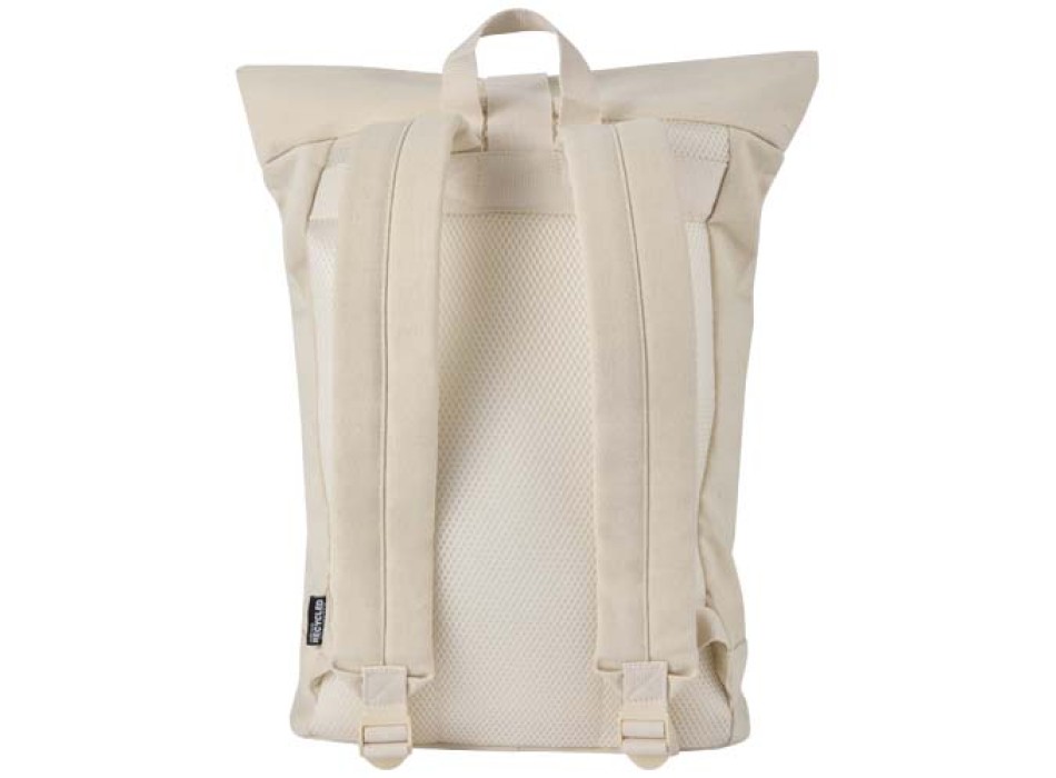 Zaino rolltop per portatile da 14" in materiale riciclato Recanvas - 16L FullGadgets.com