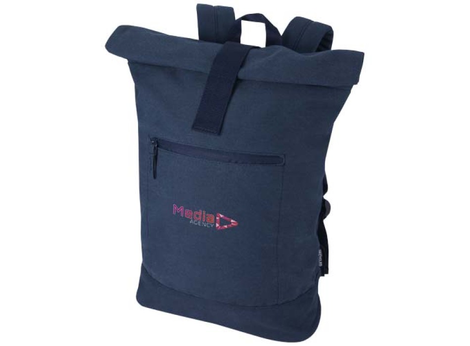 Zaino rolltop per portatile da 14" in materiale riciclato Recanvas - 16L FullGadgets.com