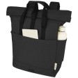 Zaino rolltop per portatile da 15" in canvas riciclato certificato GRS Joey - 15L FullGadgets.com