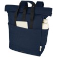 Zaino rolltop per portatile da 15" in canvas riciclato certificato GRS Joey - 15L FullGadgets.com