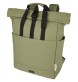 Zaino rolltop per portatile da 15" in canvas riciclato certificato GRS Joey - 15L FullGadgets.com