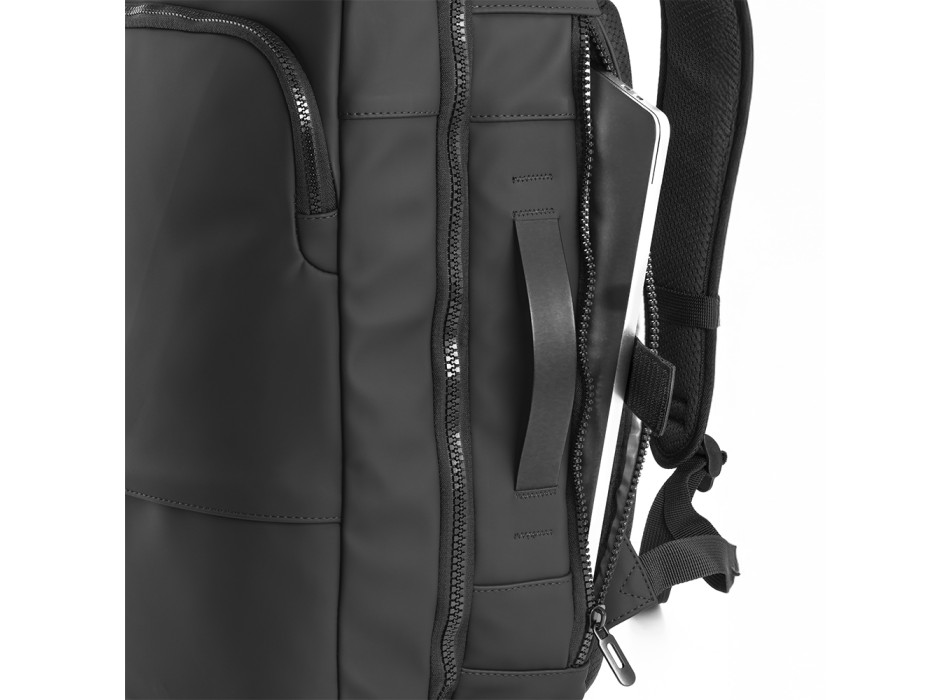 Zaino / valigia da viaggio con porta pc (15) in soft PU water resistant FullGadgets.com