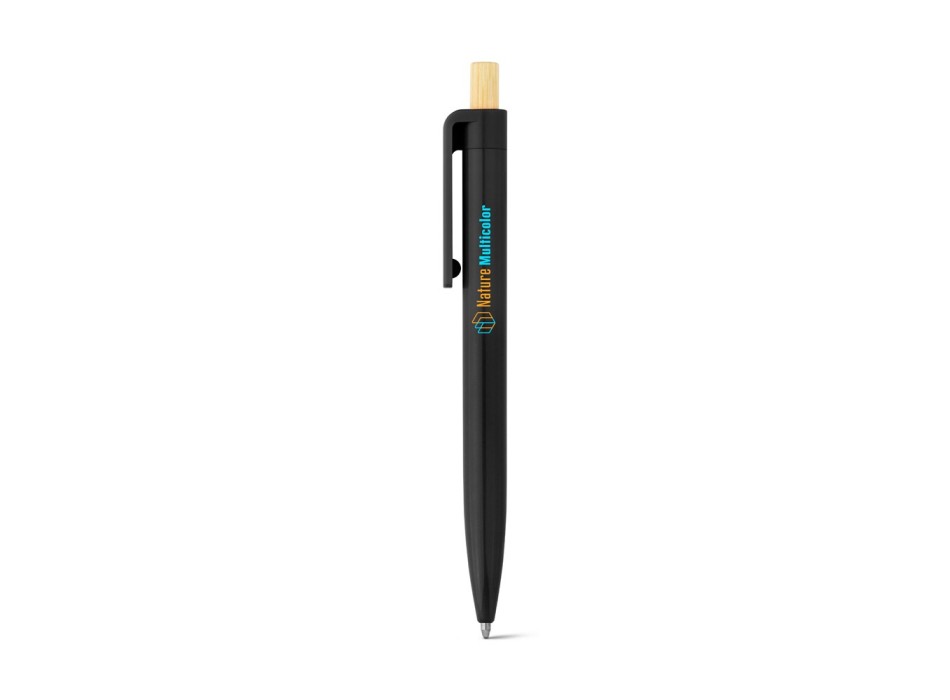 ZARA. Penna a sfera in ABS riciclato (100% rABS) con pulsante in bambù FullGadgets.com