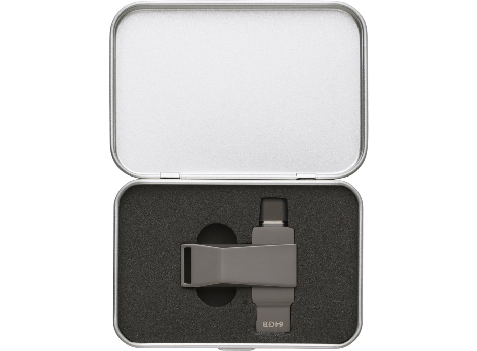 Zinc alloy USB stick Dorian FullGadgets.com