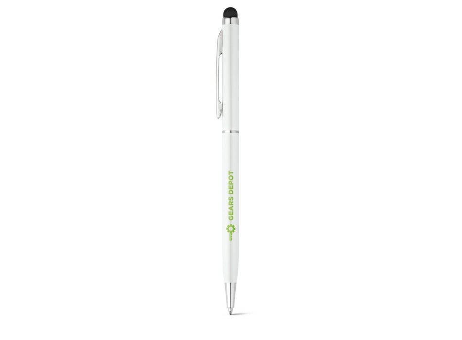 ZOE. Penna a sfera in alluminio con meccanismo a rotazione e punta touch FullGadgets.com