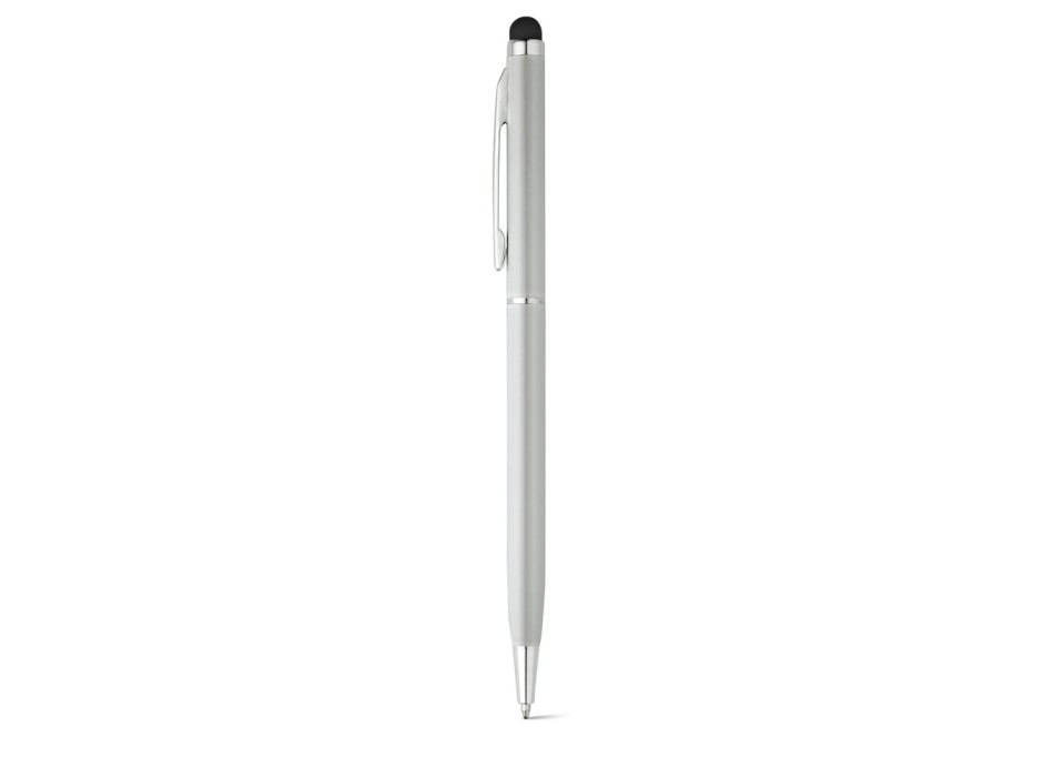ZOE. Penna a sfera in alluminio con meccanismo a rotazione e punta touch FullGadgets.com
