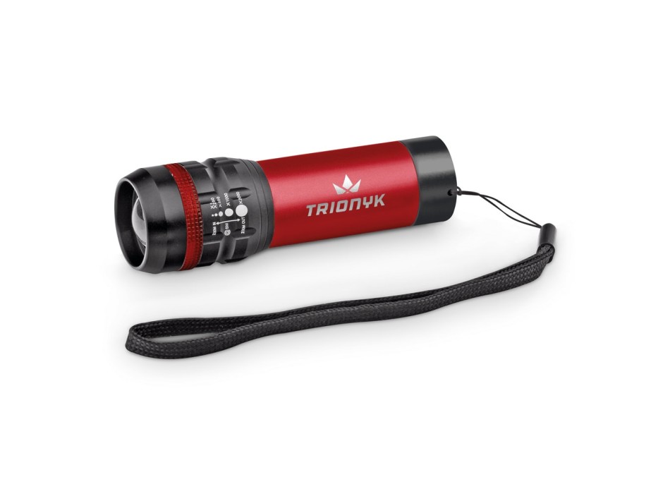 ZOOMIN. Torcia in alluminio con funzione zoom con 3 modalità di illuminazione FullGadgets.com