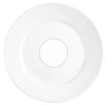 on the saucer