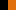 jet black-orange crush