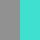 antracite/turchese blu
