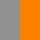 Grigio Melange/Arancione