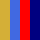giallo oro/blu royal/rosso/blu navy