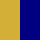 giallo oro/blu navy