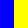blu brillante/giallo brillante