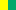 giallo fluo/giada chiaro