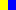 giallo brillante/blu brillante