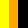 giallo fluo/arancione/nero